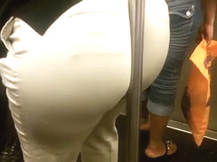 big Ass on subway pole 2015