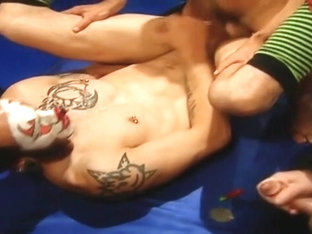 Clown Three-way : Ouchy the Clown, Joey Russo Rimjob the Klown