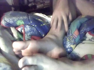 playing with my feet