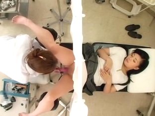 Dildo Fuck For A Sweet Japanese Teen During Gyno Exam
