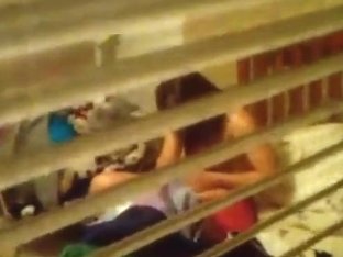 Voyeur Tapes 2 Neighbor Girls Naked Through Their Bedroom Window