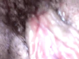Extreme Close Up Creampie Masturbation With Dildo