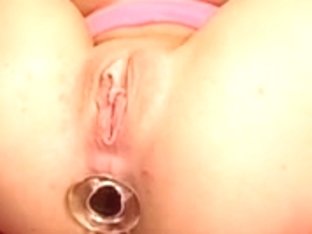 Kelly and her double sex-toy