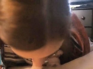 This Honey sucking a shaved clean penis