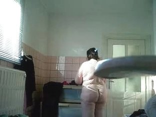 My Wife In Bathroom