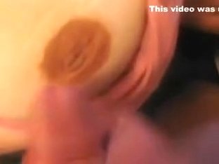 My man cums on my tits