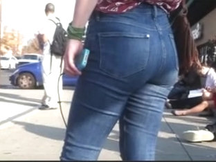 Denim Video Edit (candid Teen Tight Ass Jeans)