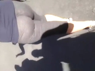 Tight See Through Sports Pants Ass