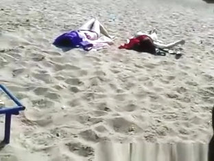 Cumming Over Hot Teens At Beach