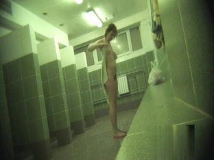 Hidden cameras in public pool showers 755