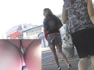 Great Upskirt Of Non-professional In The Crowd