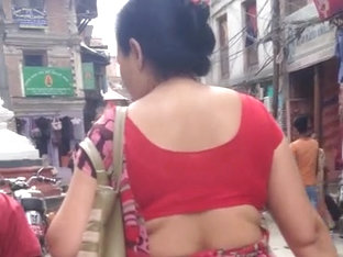 Hot Nepali Mom's Fat Ass Walk