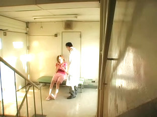 Japanese Doctor Fucked A Nurse In The Clinic.s Hall