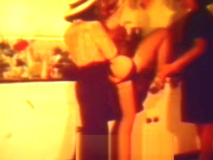 Licking Games Of Hot Lesbians (1970s Vintage)