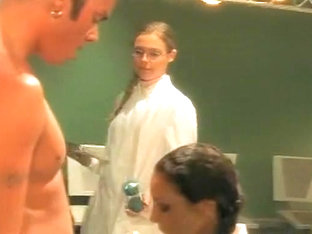 Horny pornstar April Flowers in crazy blowjob sex clip