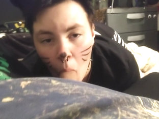 POV FTM Cosplay Blowjob