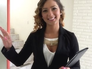 PropertySex Beautiful Agent Fucks Home Owner to Sign Agreement