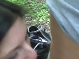 Ebon hard fuck hotty in the forest for 200 euros