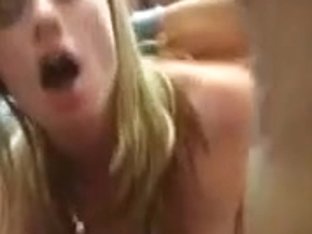 Hot Blonde Gets Gangbanged By Bbcs