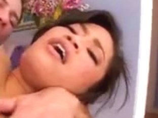 Sweet Asian Girl With Black Stockings Love Anal Sex