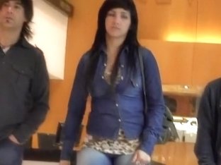 Street Candid Video Features A Tight Hot Ass I Blue Jeans.