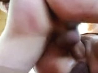 Chambermaid sucks veiny prick in two cocks pussy video