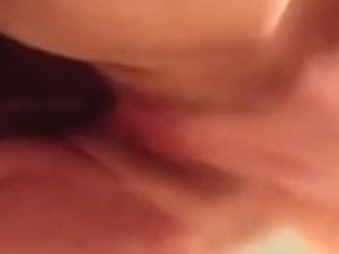 Squirting On Large Darksome Sex-toy