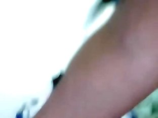 karina bitch sitting in glass