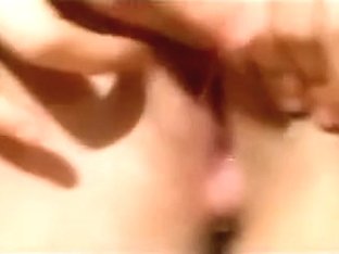 Non-Professional Portugese couple masturbate together