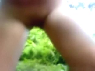 Latina Girl Fucks Her BF In The Forest