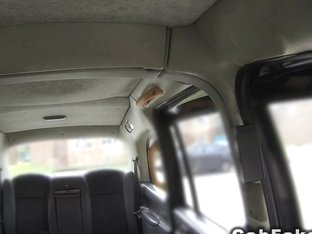 Blonde Lesbians Licking In Fake Taxi