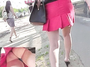 Very Spruce Outdoor Upskirt