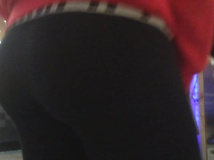 Juicy Teen Butt At The Buffet