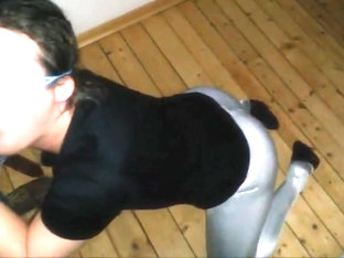 little bitch gets mouth full of cum