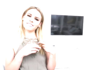 Blonde teen pounded pov