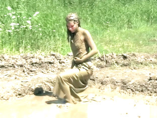 Mud Bath Long Dress Girl Formalwam