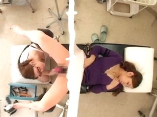 Sweet Japanese Teen Fucked By Her Female Gynecologist