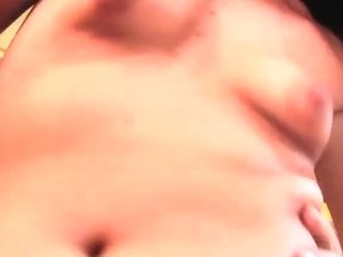 Bouncing on stiff prick