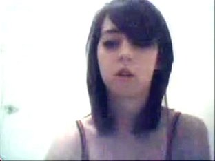 eighteen Year Old playing on web camera
