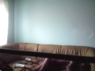 Russian Girl Has Missionary And Cowgirl Sex On The Sofa