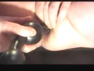 gay man fisting anal toy dildo fetish crossdresser