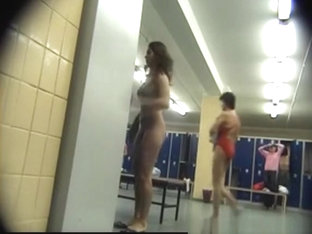 Pool locker room