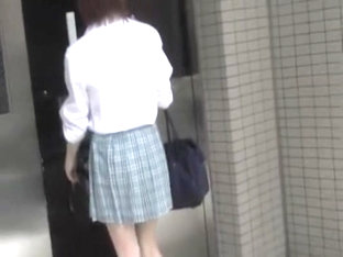 Beautiful Asian Schoolgirl Gets Surprise Visit From Sharking Fella