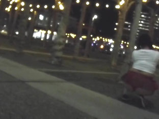 Bootycruise: Rave Night Cam 33: Shortest Schoolgirl Skirt