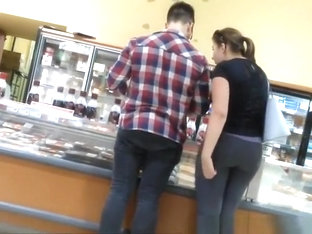 Nice asses women at local supermarket