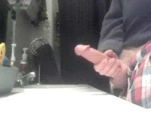 Quick Jerk Off Into Sink