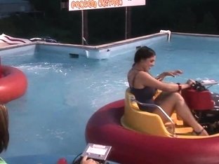 Springbreaklife Video: Topless Bumper Boats