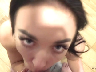 Zulu Sweet Sucks Him Off Till He Cums In Her Face