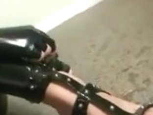 Porn Latex Movie With Foot Fetish And Blonde Mistress