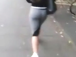 Badunkadonk Big Ass(manchester Uni) Nike Leggings Candid